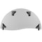 Flash Furniture Half Round 30 W, 60 L, 25 H, Chrome, Laminate, Particleboard, Steel, Wood Grain XU-A60-HCIRC-OAK-T-P-CAS-GG - alternate 9